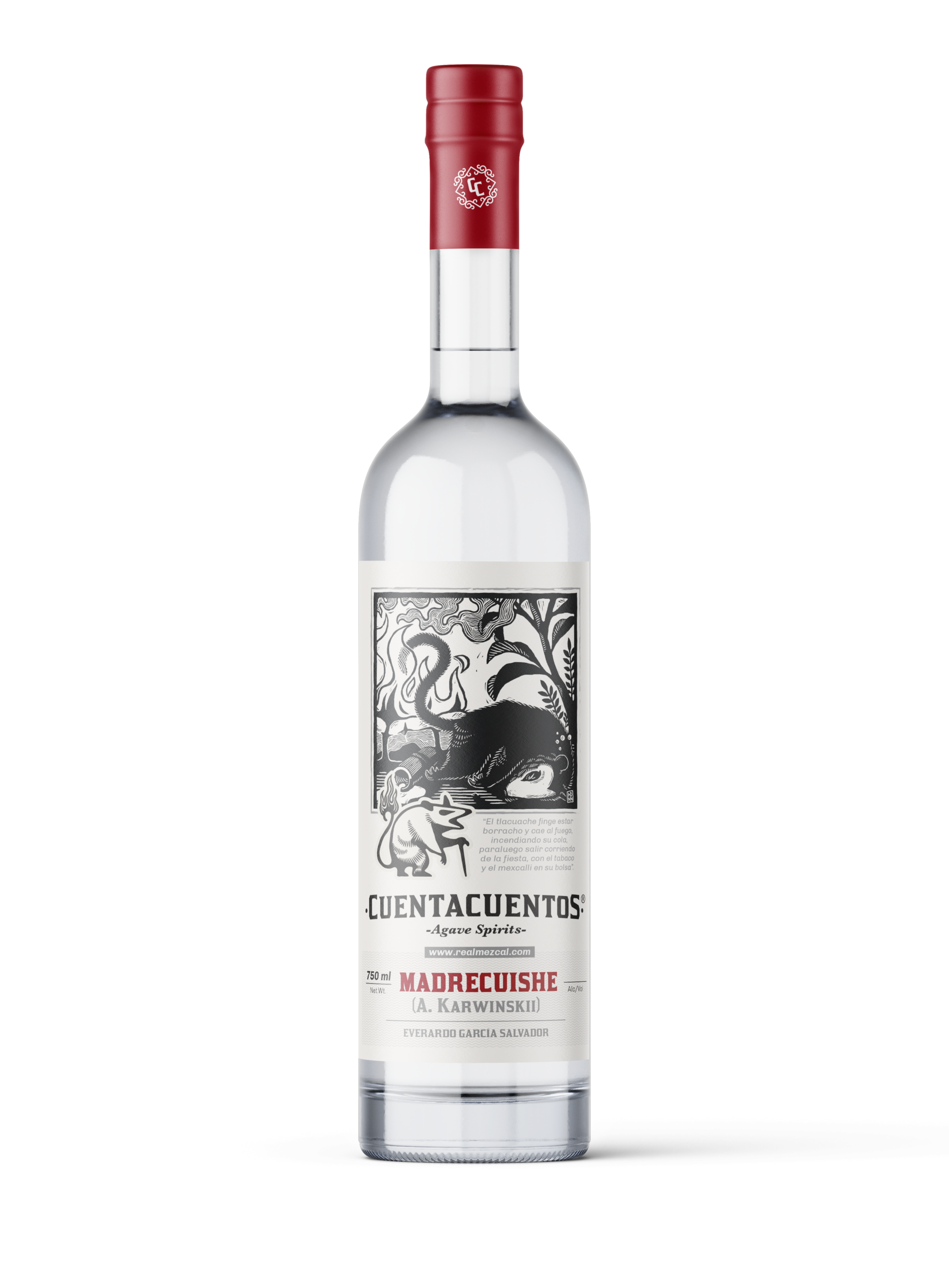 Everardo García Madrecuishe bottle